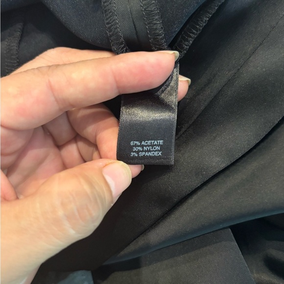 White House Black Market Classic Black Straight Leg Pants - Picture 3 of 7